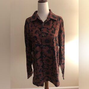 Ted Baker Red and Black Patterned Shirt